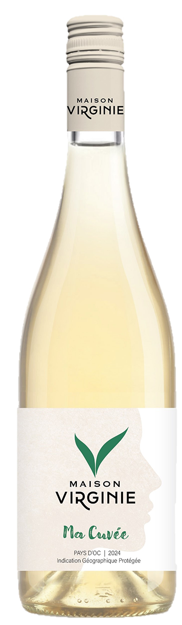 Ma Cuvée Blanc Maison Virginie wine bottle