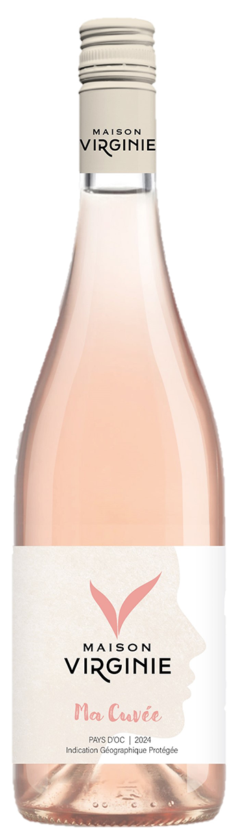Ma Cuvée Rosé Maison Virginie wine bottle